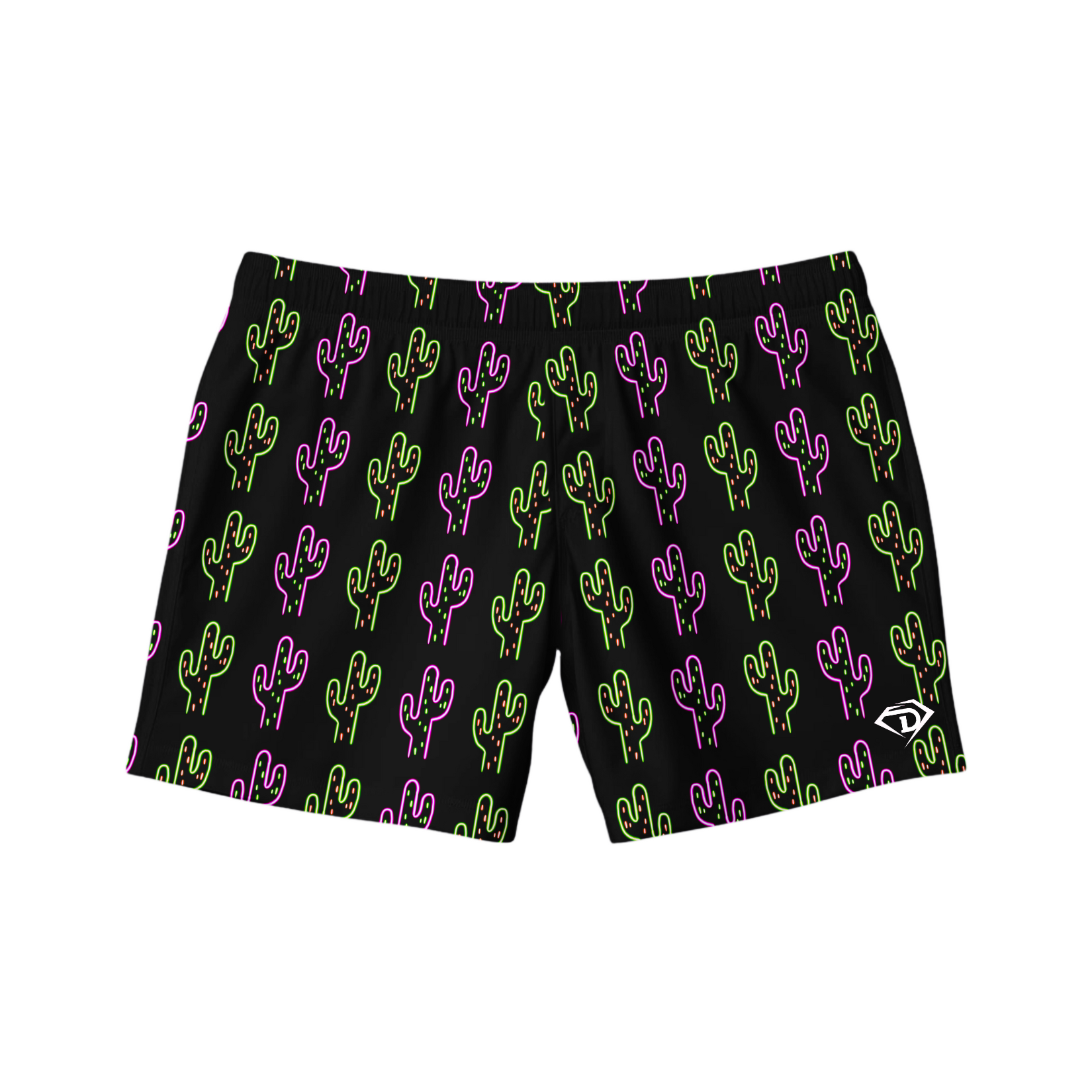 Men's Dri-Fit Performance Shorts | "Neon Cactus"